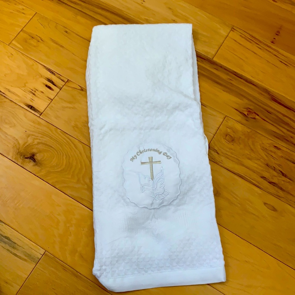 Christening Baptism Blanket